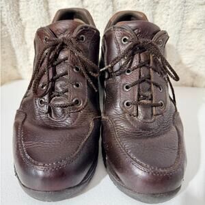 Cabela's Leather Hiking Shoes Mens 11.5 EE Wide Dry-Plus Waterproof Brown